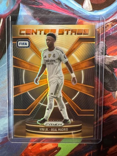 Vini Jr.  2025-26 Panini Prizm FIFA Center Stage #15 Orange PRIZM 11/25