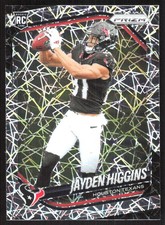 6275K 2025 Panini Prizm #376 Jayden Higgins Lazer