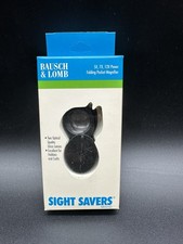 VINTAGE Bausch  Lomb 81-23-65 Folding Pocket Magnifier, 5X, 7X, 12X