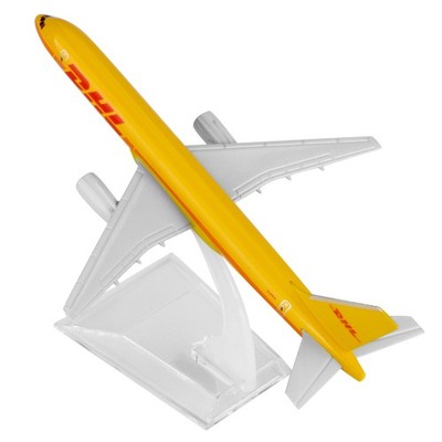 1/400 16cm DHL B757 Cargo Transportation Airplane Model Diecast Plane Display