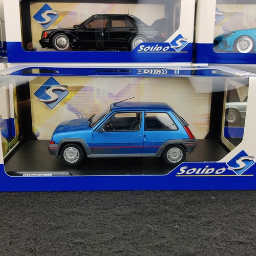 VOITURE SOLIDO RENAULT 5 GT TURBO MK1 BLEU ALPINE 1985 1:18 NEUF BOITE S1810004 - Photo 2/17