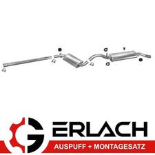 Auspuffanlage für VW Golf II 1.6 Auspuff 1802