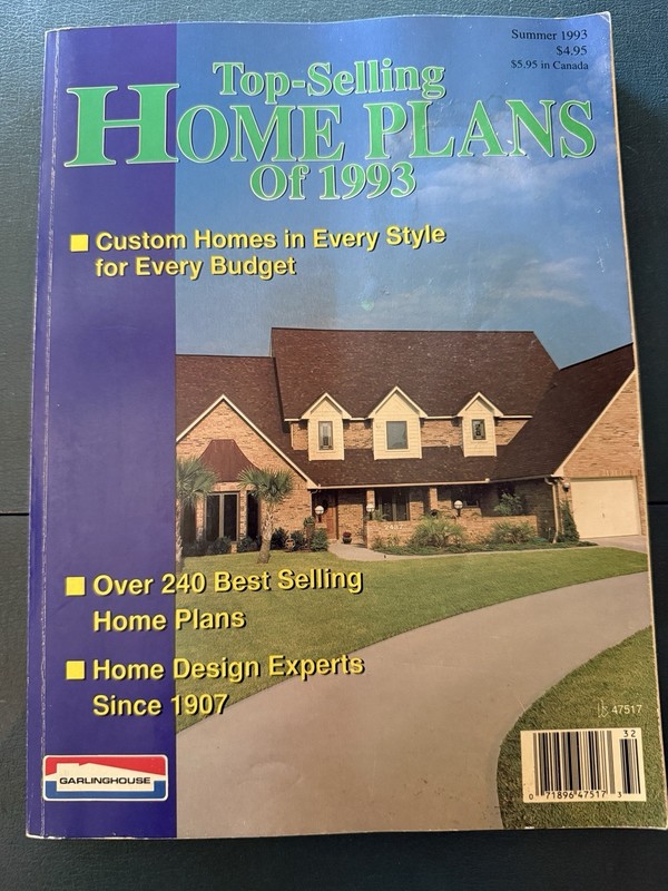 Top-Selling Home Plans Of 1993 GarlingHouse over 240 architecture home plans