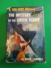 Ken Holt Mystery HC&DJ Mystery of the Green Flame by Bruce Campbell 1955