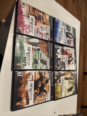 Singstar PlayStation 2 Bundle Of 6