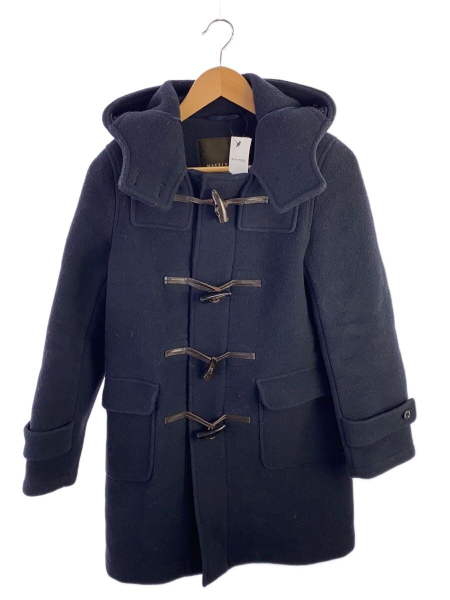 Mackintosh Duffel Coat/34/Wool/Nvy 3371