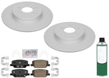 Rear GEO Coated Disc Brake Rotors Disc Brake Pads for Hyundai Palisade 2020-2025