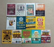WETHERSPOON BEER FESTIVAL PROGRAMMES x 9 + 4 x Imperial. Bargain Bundle Unmarked