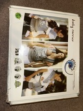 Ergo Baby Carrier Original Galaxy Grey with Embroidered Stars NEW Damaged Box