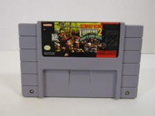 Donkey Kong Country 2 Diddy's Kong Quest (Super Nintendo 1995) SNES TESTED WORKS