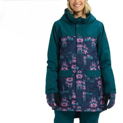 Burton GORE-TEX Damen Snowboardjacke Grün S Gebraucht