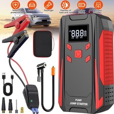15000A KFZ Auto Starthilfe Batterie Booster Powerbank mit Luftpumpe +Tragetasche 15000A KFZ Auto Starthilfe Batterie Booster Powerbank mit Luftpumpe +Tragetasche