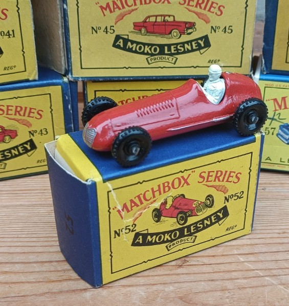 Matchbox 52a, Maserati 4 CLT - Free Price Guide & Review