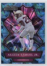 2021 Wild Card Alumination Holo-Lux Blue 14/50 Asante Samuel Jr Rookie RC 1d3a. rookie card picture