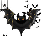 Large Black Bat Balloon 33.4 x 59 Inch Halloween Party Decoration for Kids — photo 1