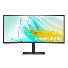 Image of Samsung ViewFinity S6 S34C652UAU 34-inch Ultra-Wide QHD Curved LED Monitor
