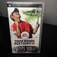 Tiger Woods PGA Tour 10 (Sony PSP, 2009) w/ Manual
