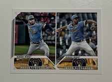 Topps 2023 Rookie Combos Strzelecki Alexander Brewers Rookie #US287