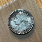 1950 Washington Quarter .25C Toned
