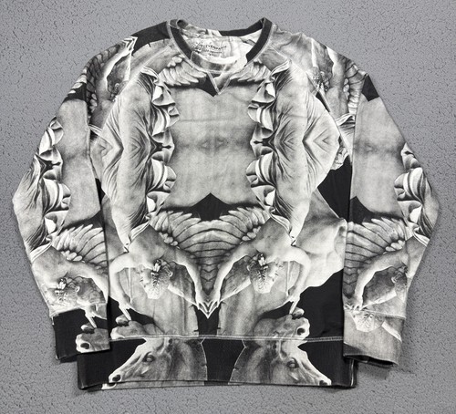 Eleven Paris Sweatshirt Womens 2XL Gray Les (Art)ists Hova 99 Graphic Crewneck