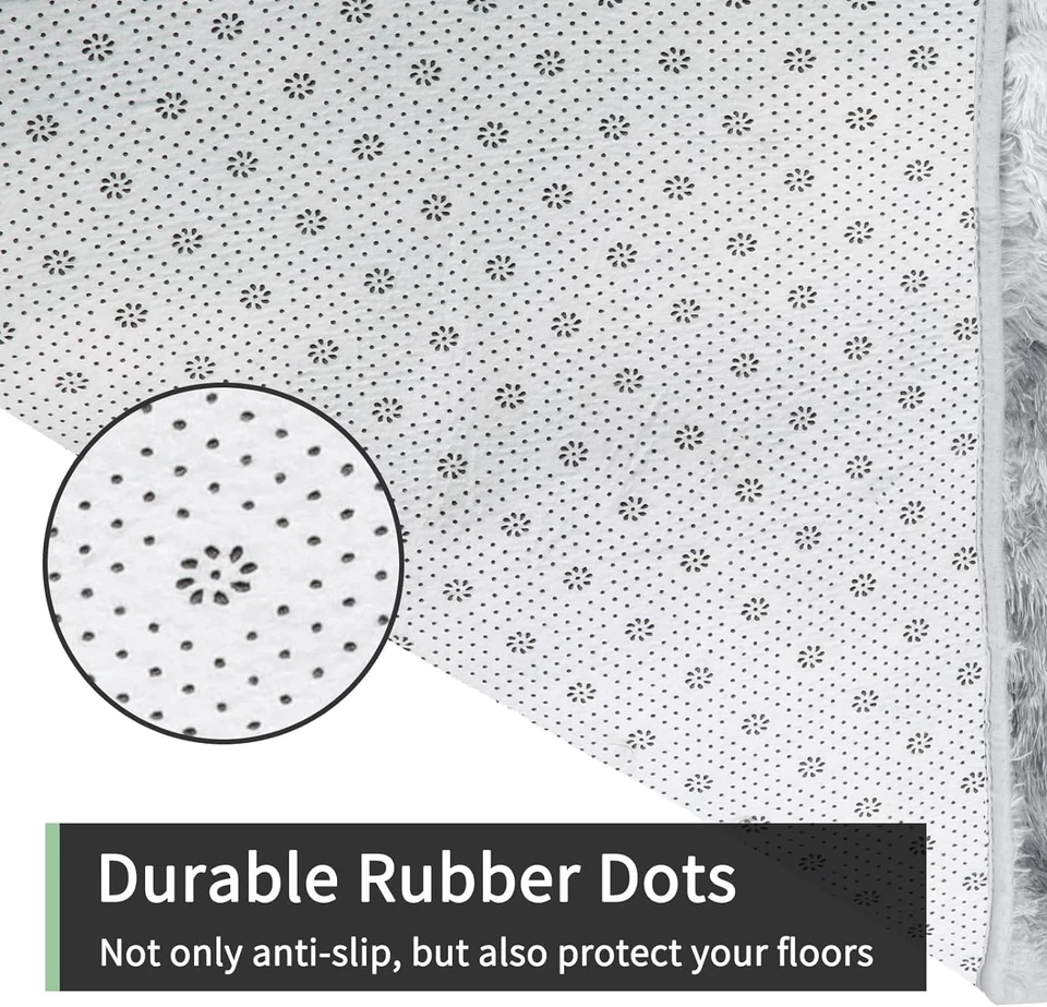 10x14 Area Rugs for Bedroom, Fluffy Rugs for Living Room, Large Area Rug Shag... - Image 4 of 4