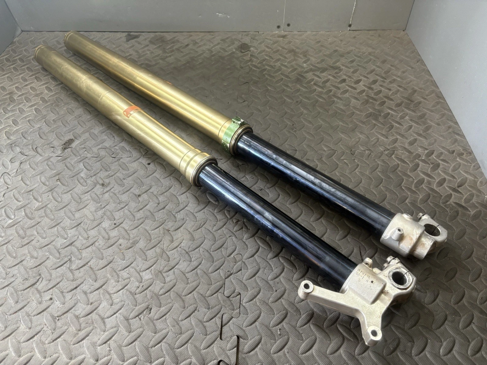 09-12 2010 KX250F KX 250F OEM Front Forks Suspension Absorber Fork Damper Set