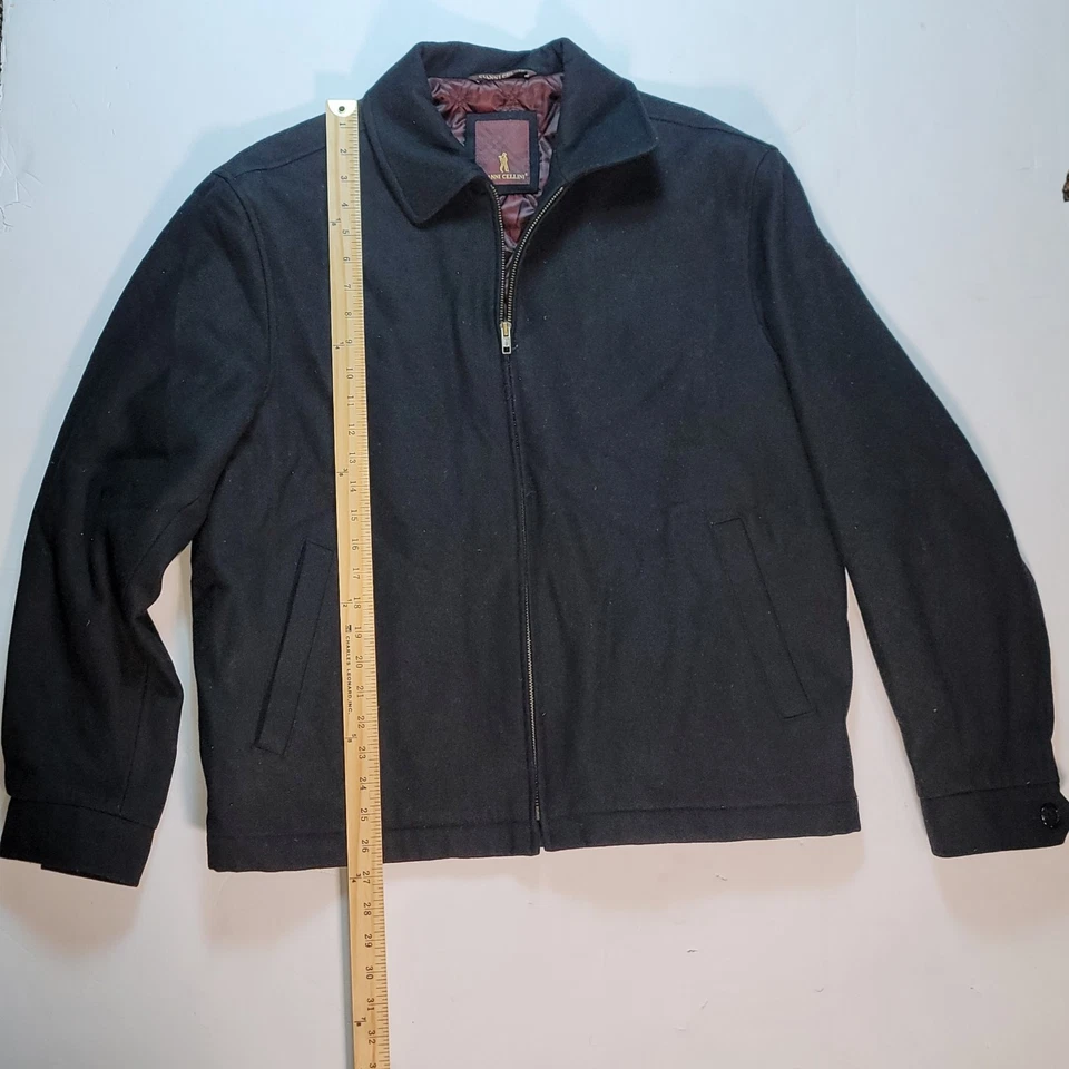 Abrigo Cianni Cellini para hombre talla grande Foto 3 de 4