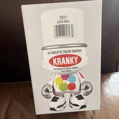 Superplastic Kranky Glossy White Vinyl Art Toy Figure 2021 Huck & Paul 14+
