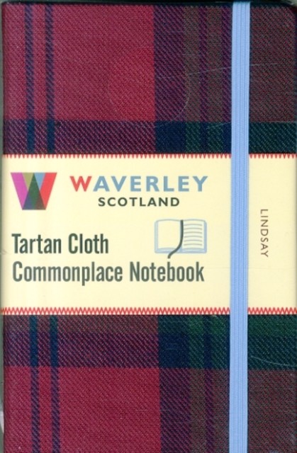 Waverley (M): Lindsay Tartan Cloth Pocket Commonplace Notebook Ron Waverley Scotland - Image 3