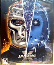 JASON X - ARROW VIDEO 4K BR Limited Ed SLIPCOVER w/PROTECTOR New FRIDAY THE 13TH