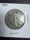 1943-P Walking Liberty Half Dollar, 90% Silver