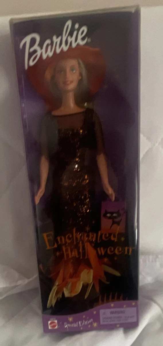 Barbie HALLOWEEN TRICK OR CHIC BARBIE Doll Witch Blond 2006 NRFB