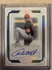 2025 Panini National Treasures Andrew Walters #EC-AWL /25 Cleveland Guardians RC