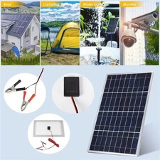 300W 12V Portable Solar Panel Kit CompletePolycrystalline USB SolarPower Outdoor