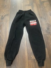 Boys black sweat pants size 10/12 #20