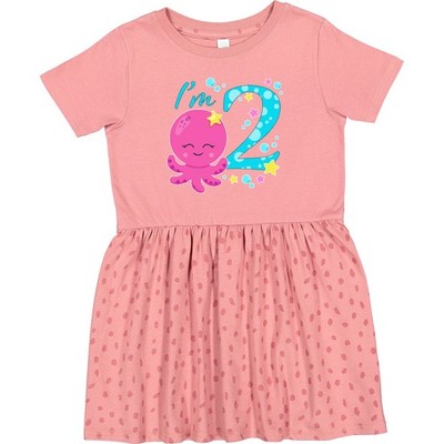 Inktastic I'm Two- Cute Octopus Birthday Toddler Dress Birthdays 2nd 2 Turning
