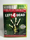 Left 4 Dead Game of the Year Edition (Microsoft Xbox 360, 2009) CIB