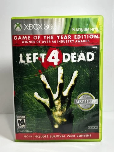 Left 4 Dead Game of the Year Edition (Microsoft Xbox 360, 2009) CIB