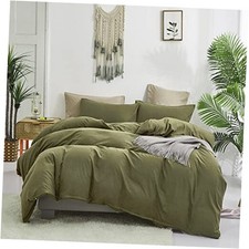 Green Comforter Set Olive Green Bedding Set Dark California King 1-olive Green