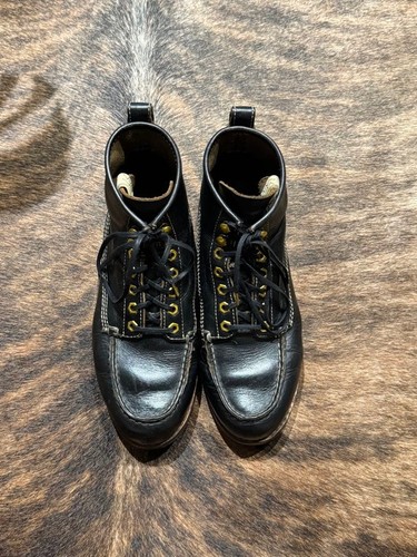 Visvim Men 9US Cradle Moc-Folk 22SS Leather Shoes