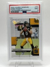 2022 Clearly Donruss #TR-1 Kenny Pickett The Rookies Holo Mosaic