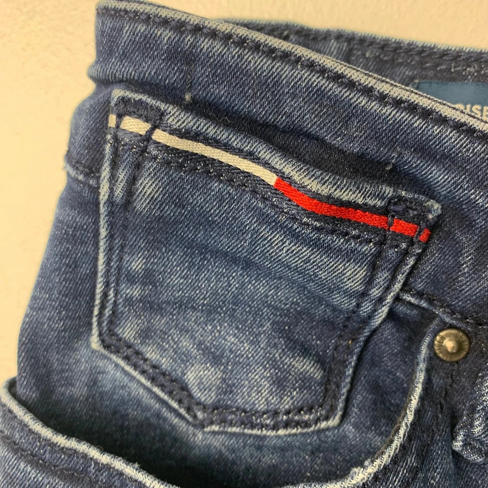 Hilfiger Denim Women's Mid Rise Slim Jeans Blue Size 28 X 30 — 第 3/4 张图片