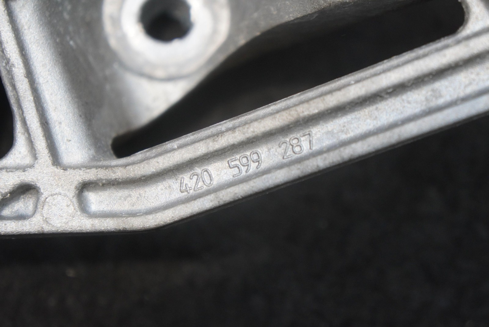 Front Differential Crossmember Bracket Mount 420599285 Lamborghini Aventador 15