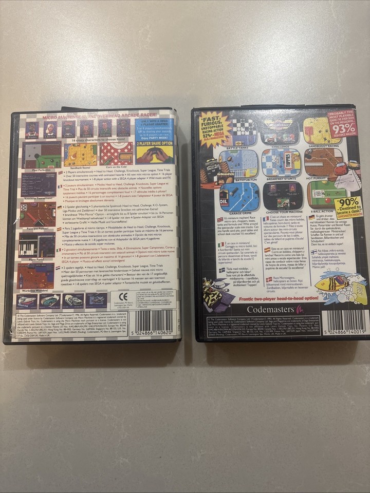 Micro Machines Military Megadrive PAL - Prix - Photo - Présentation