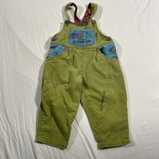 Vintage Comic It s Comic Time Kids Overalls RARE 104-28