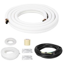 10 ft Mini Split Line Set, 1/4"  3/8" Air Conditioner Copper Tubing Line