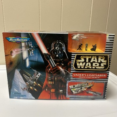 1996 Galoob Star Wars Micro Machines Darth Vader's Light Saber Transforming Set