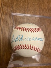 Ted Williams / Frank Robinson / Carl Yastrzemski Autographed Baseball - JSA COA