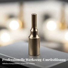 Sechskant-Schaftadapter, Bohrfutter-Konverter, 6,35mm auf 4mm, Elektroschrauber