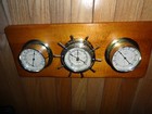 Vintage Sunbeam Weather Station Barometer Thermometer Humidity — photo 3